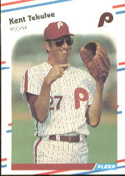 1988 Fleer Baseball Cards      318     Kent Tekulve